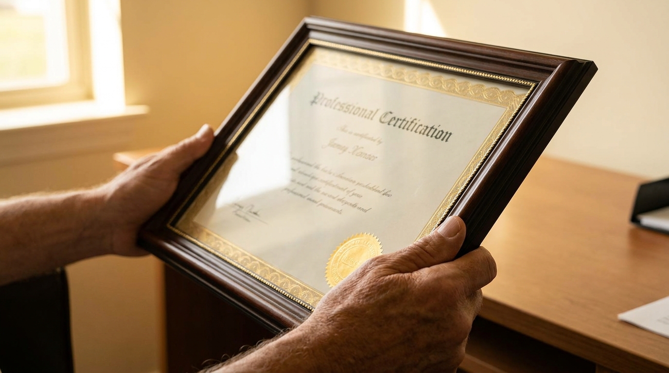 Framed certification