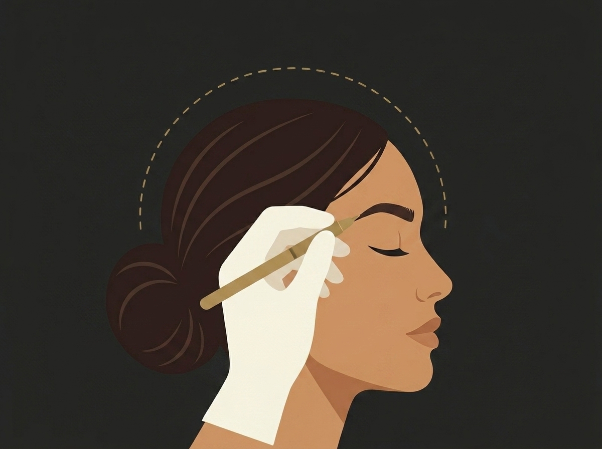 Brow artistry illustration