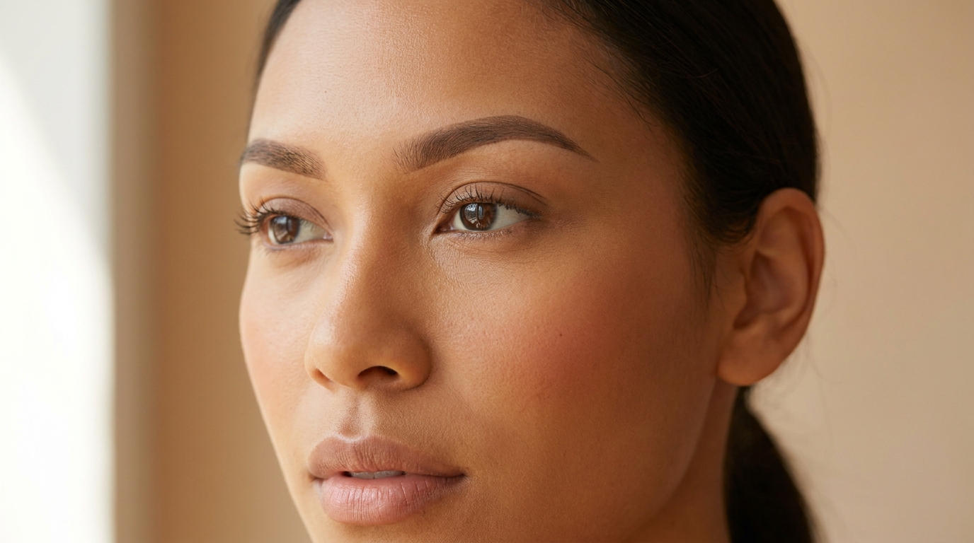 Healed ombre powder brows
